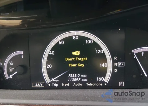 2013 Mercedes-Benz S 550 4Matic из США, поврежденный, VIN WDDNG9EB2DA532677